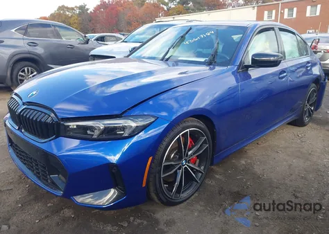 2023 BMW 330I xDrive из США, поврежденный, VIN 3MW89FF04P8C93711